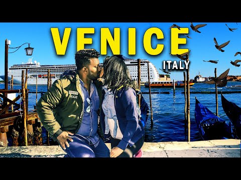 VENICE ITALY |  Full HD Cinematic Video | වතුරෙන් යට වූ වැනිස් නගරය |  Vlog #3.0
