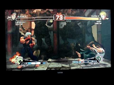 SSF4: eva01 (Ken) vs | gRiMmmz | (Ryu) - Ranked Match