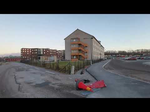 KILENOMRÅDET och RÖDA LADAN i Ronneby (Fridhemsvägen) - 2022-01-14 (Attendo - Ronnebyån (Huawei)