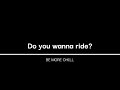 Do you wanna ride - Be More Chill (KARAOKE)