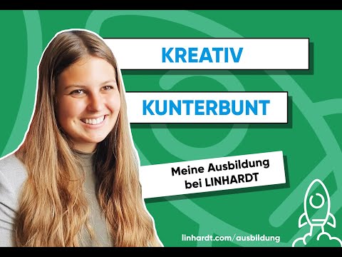 Meine Ausbildung bei LINHARDT - Mediengestalterin