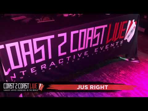 Jus right Performs at Coast 2 Coast LIVE | NYC All Ages Edition 1/9/19