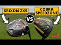 UNDER 400 DRIVER BATTLE Srixon ZX5 Driver VS Cobra King SpeedZone Driver