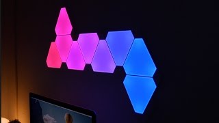 Smartes LED Lichtsystem mit Apple HomeKit - Nanoleaf Aurora im Test