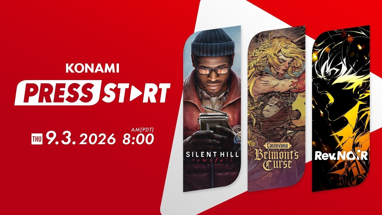 KONAMI PRESS START | Livestream