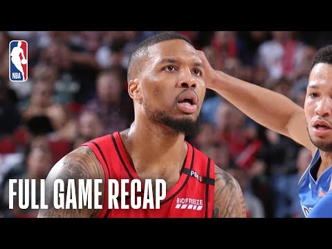MAVERICKS vs TRAIL BLAZERS | Damian Lillard Goes For 33 Points  | March 20, 2019