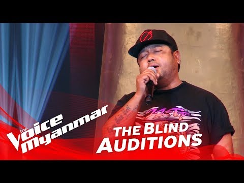 ေငြစိုး (Ngwe Soe): "အသည္းကြဲဧည့္သည့္" - Blind Audition - The Voice Myanmar 2018