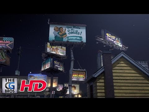 CGI Animated Making of : Love In The Time of Advertising:Rigging & Animating The Billboards Part 2