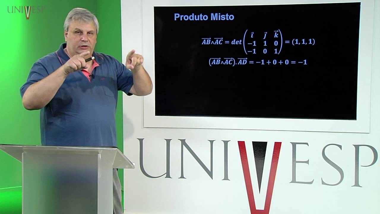 Geometria Analítica - Aula 17 - Produto Misto