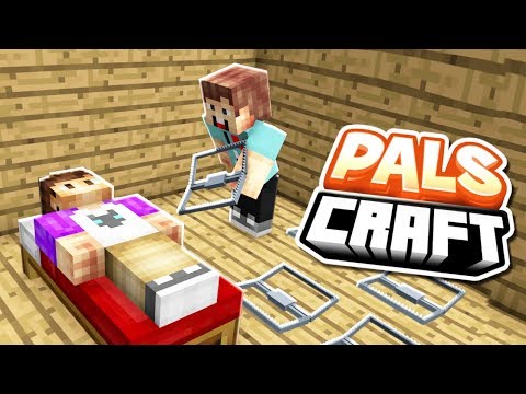 SETTING TRAPS IN ALEX'S BASE! | PalsCraft #8