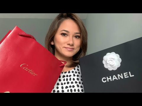 Chanel 20B Ivory pearl iridescent unboxing and a little something from Cartier ♥️