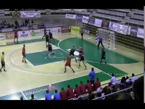 2012/13.- BM Huesca 25 Vs. BM Atlético Madrid 27 (Liga ASOBAL - Jª10)