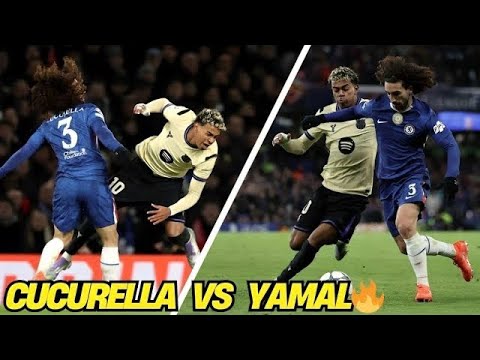 CUCURELLA SHUTS DOWN YAMAL! 🔒MAN OF THE MATCH PERFORMANCE VS BARCELONA | UCL 3-0 WIN!