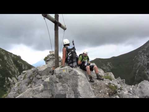 Zuc della Guardia (1911 mt) per la ferrata degli Alpini 30 luglio 2012