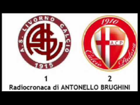 Livorno-Padova 1-2 di Antonello Brughini (6/4/2012) Radiocronaca da Radio 1 RAI
