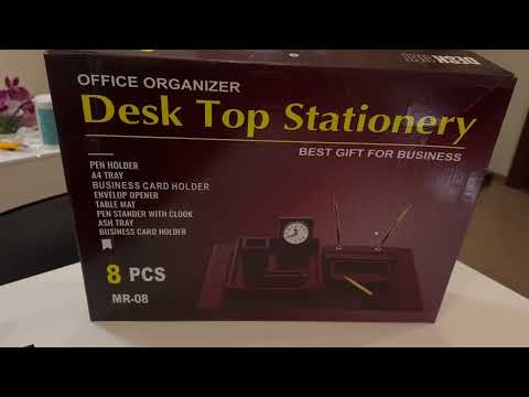 Миниатюра изображения товара Настольный набор Wenzhou Bochenxuan Crafts 201081 (8пр, красное дерево)