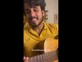 Kesariya Acoustic Cover By Razik Mujawar (Full Song)
