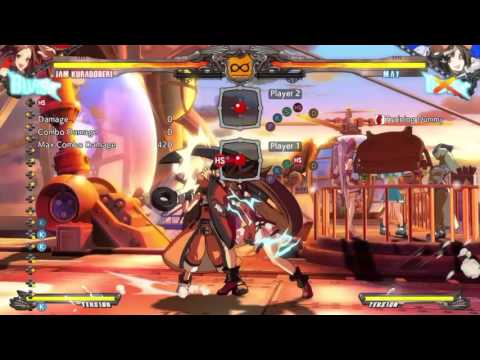 Guilty Gear Xrd Revelator: Jam Kuradoberi Combos