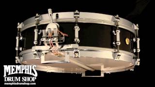 Video thumbnail for Pearl 14 x 4 Philharmonic 6-Ply Maple Snare Drum - Piano Black - 360 by Memphis Drum Shop