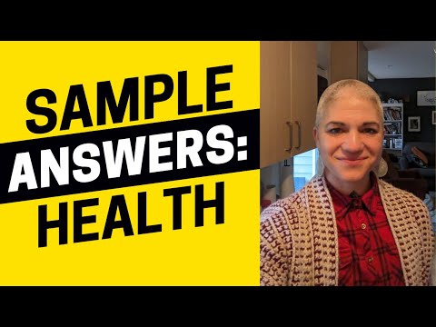 雅思口說第三題：談論健康議題 (IELTS Speaking Part 3: Sample Answers about Health)