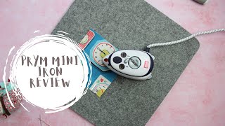 Prym Mini Iron Review - The Best Mini Iron For Sewing & Patchwork?