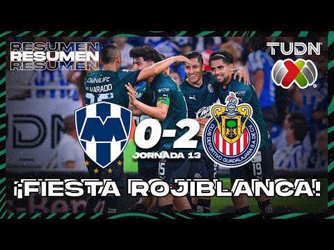 Highlights and goals | Monterrey 0-2 Chivas | CL2024 - Liga MX J13 | TUDN