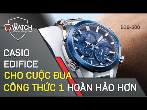 Đồng Hồ Nam Casio Edifice EQB-500 Cho Cuộc Đua Công Thức 1 Hoàn Hảo Hơn