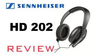 Video thumbnail for Sennheiser HD202 Review by theunits3