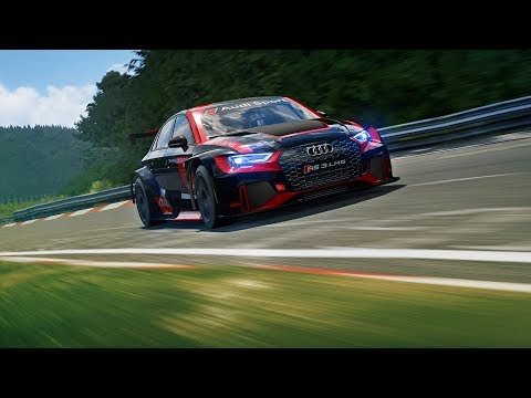 CORRIDA NOTURNA DE AUDI RS3 NA PISTA DO INFERNO VERDE - Forza MotorSport 7 - GamePlay