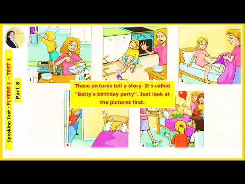 A2 Flyers 1 - Speaking - Test 1 (Langplus English Centre)