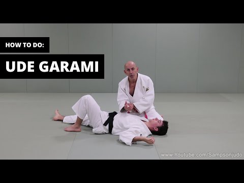 How to do Ude Garami — judo technique demonstration