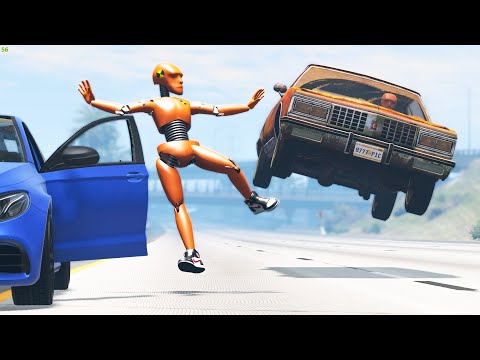 Dummy's Bad Day 😱 - BeamNG Drive Crashes