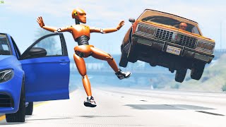 Dummy&#39;s Bad Day 😱 - BeamNG Drive Crashes