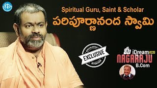 Spiritual Guru/Saint Paripoornananda Swamy Exclusive Interview