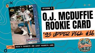 The Worst Fit in NFL Trading Card History? O.J. McDuffie’s Upper Deck Rookie Card | Fin Condition