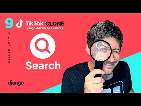Search with Django and Htmx - TikTok Clone - Advanced Features Part 9