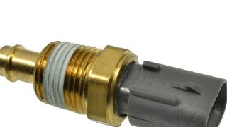 How to replace a  temperature sensor on a Chrysler Town and Country