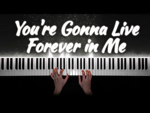 You're Gonna Live Forever in Me - John Mayer | Piano Cover with PIANO SHEET
