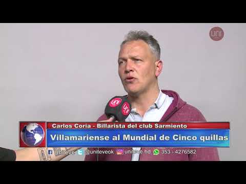 Carlos Coria en el mundial de Cinco Quillas