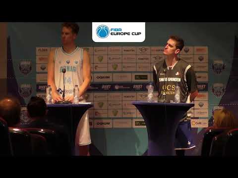 Press Conference Swans Gmunden vs. Donar Groningen