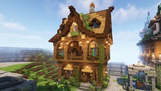 Minecraft | How to build a Medieval Cottage | Tutorial