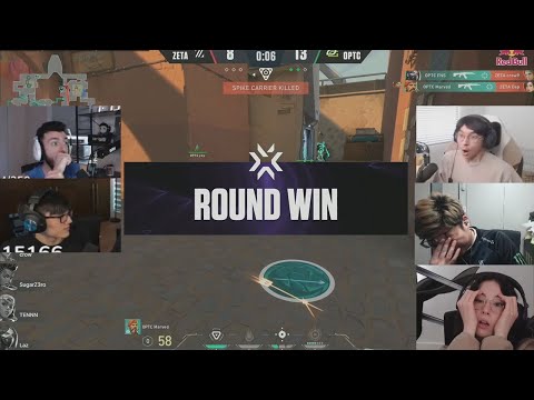 OpTic vs ZETA Last Round Lower Final | Tarik iiTzTimmy TenZ Kyedae 関優太 Reacts