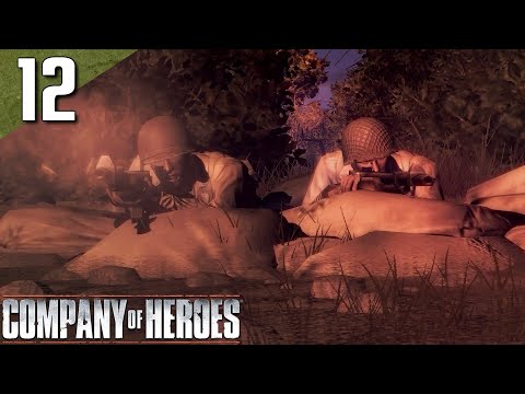 Company of Heroes: 100% (Expert) Walkthrough Part 12 - Mortain (No Commentary)