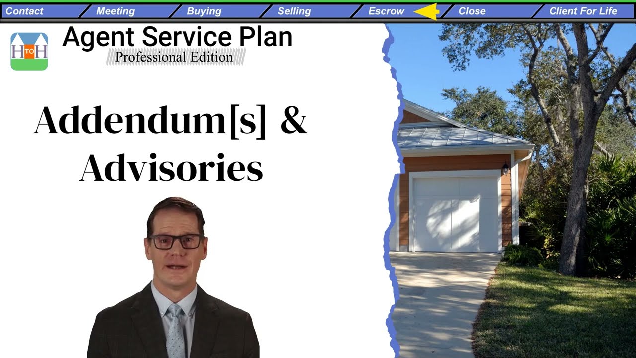 Addendums Advisories