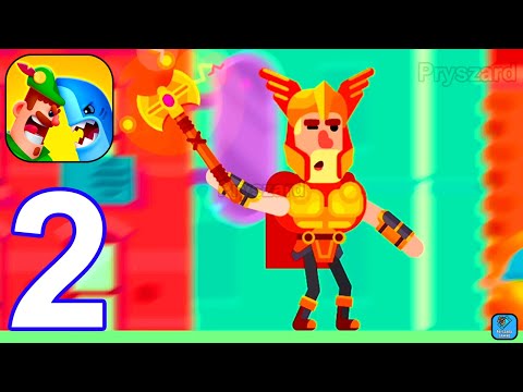 Ultimate Bowmasters - Gameplay Walkthrough Part 2 Thor The Thundergod (Android, iOS)