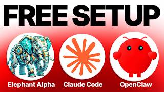 How to Run Claude Code + OpenClaw for FREE (Elephant Alpha)