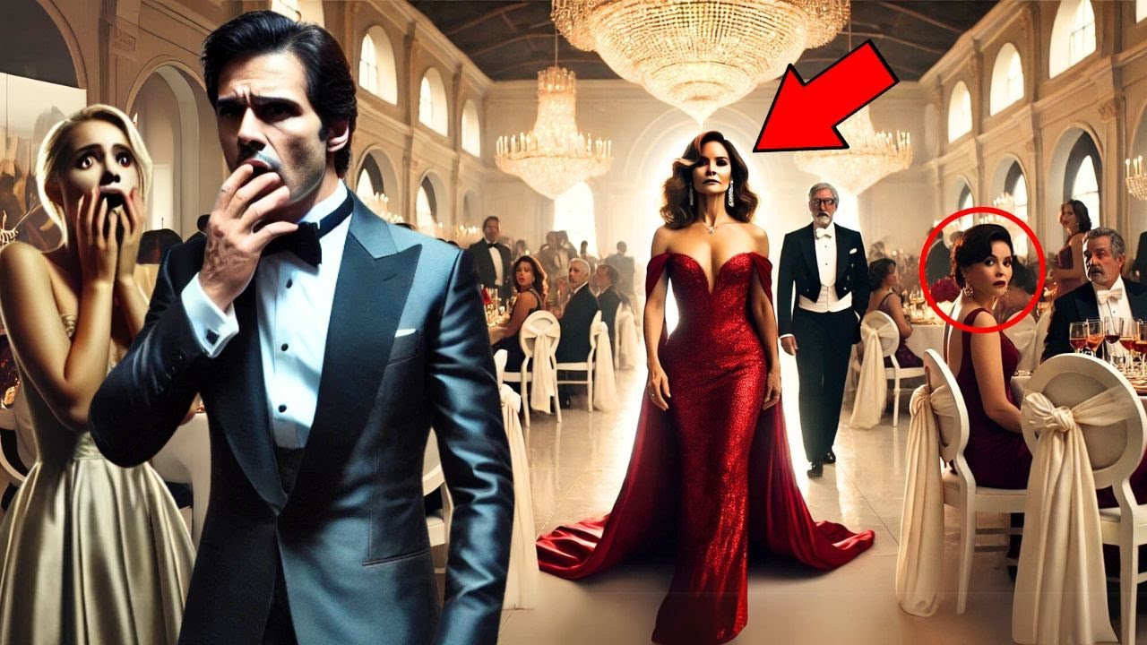 ÉL SENTÍA VERGÜENZA DE SU ESPOSA POR SU APARIENCIA Y LLEVÓ A LA SECRETARIA A UNA CENA DE GALA, PERO