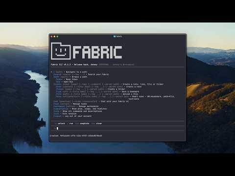 Fabric CLI 소개 영상