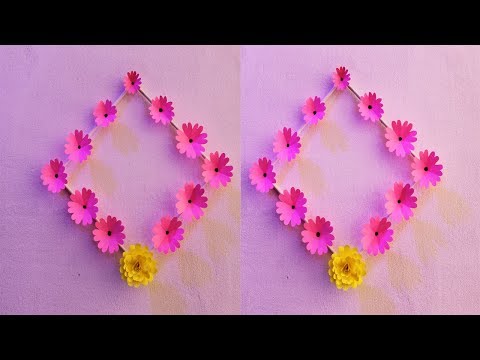 How To Make Wall Hanging With Paper #Wall Decoration With Paper By_Life Hacks 360 Video