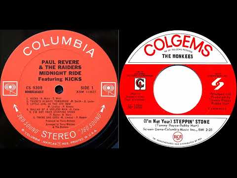 1st RECORDING OF- I’m Not Your Steppin’ Stone - Paul Revere & the Raiders Stereo 1966 & The Monkees